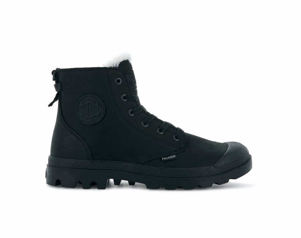 Palladium Pampa Hi Pilot Damen Stiefel Schwarz ||692187-FZN||